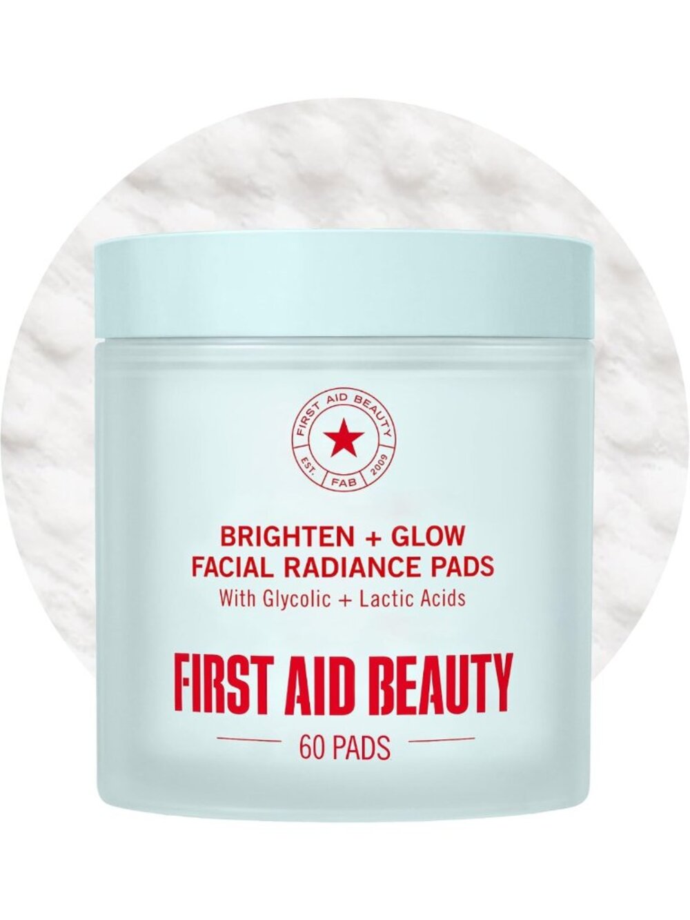 Brighten & Glow Facial Radiance Pads - Dual-Sided AHA Exfoliant for Smooth Skin